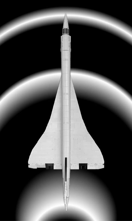 Tableau mural pour Concorde LEGO 10318 - Kadris