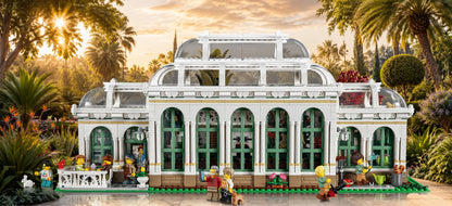 Le jardin botanique LEGO® 21353 – Décor Jardin solaire – Set LEGO® en place dans le meuble – Fond de meuble aluminium Kadris®