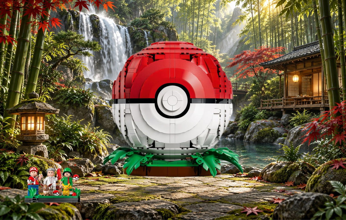 Espositore in plexiglass per LEGO® Poké Ball 72154