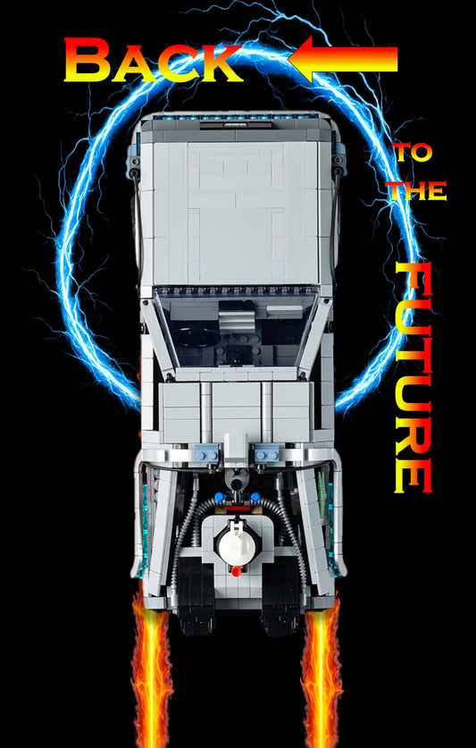 DeLorean Retour vers le futur LEGO 10301