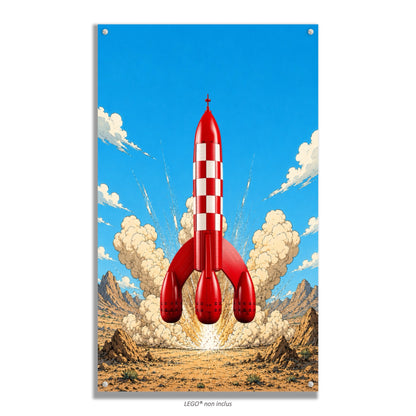 Kadris – LEGO® Ideas La Fusée de Tintin 21367 – visuel 30