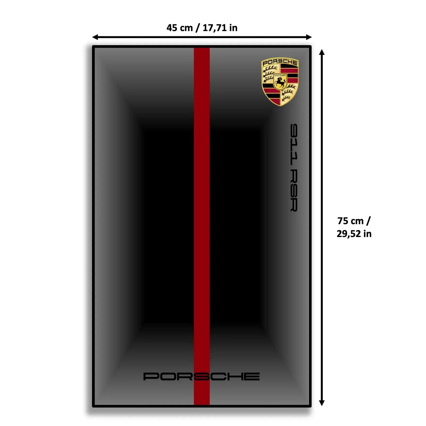 Tableau mural pour Porsche 911 RSR LEGO 42096 - Kadris