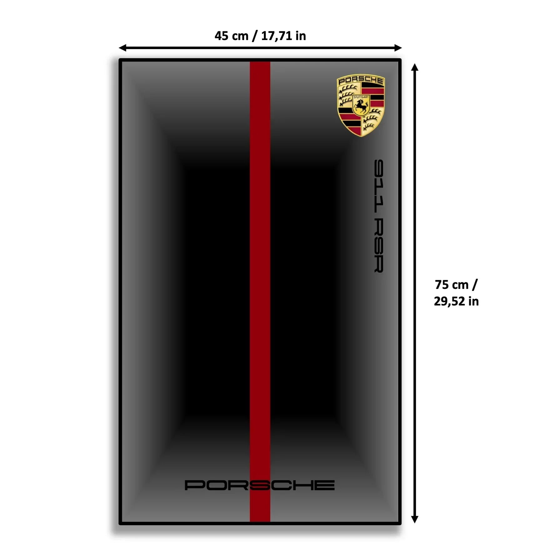Tableau mural pour Porsche 911 RSR LEGO 42096 - Kadris
