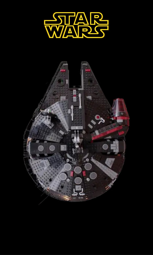 Black Millennium Falcon 75389
