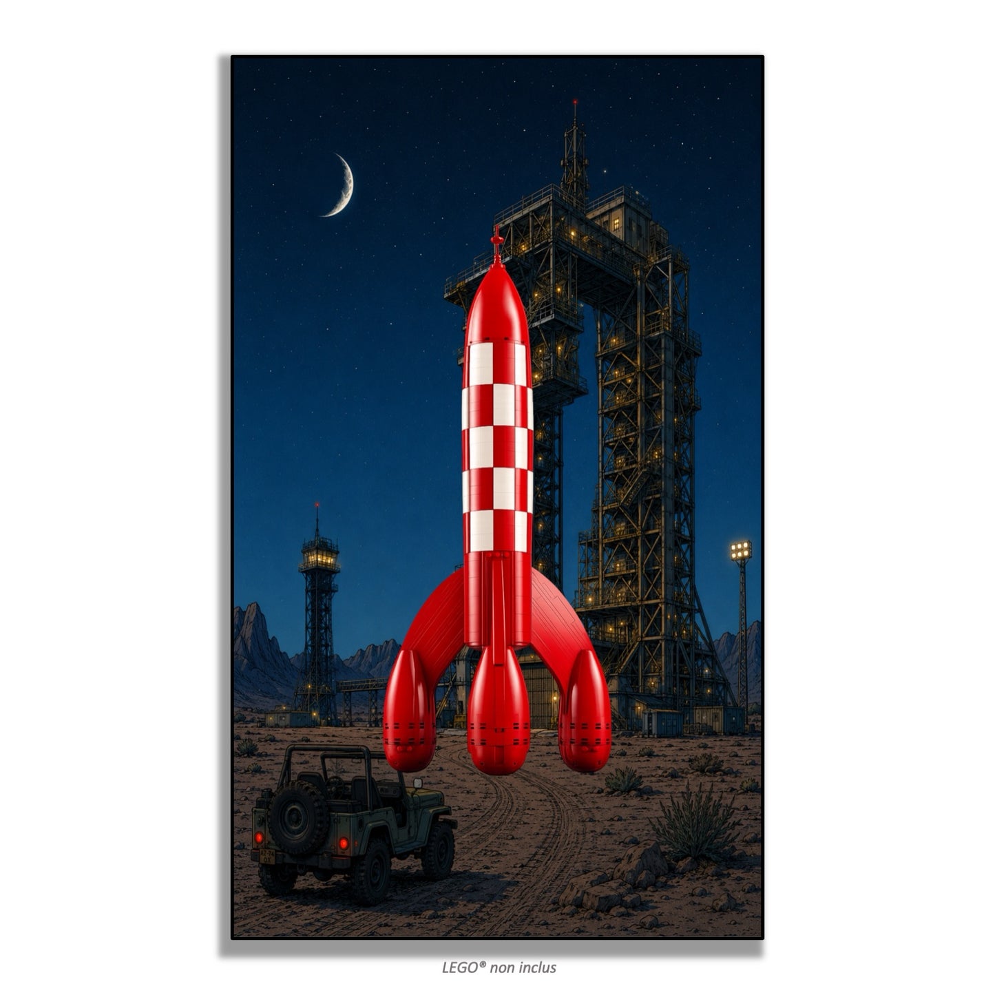 Kadris – LEGO® Ideas La Fusée de Tintin 21367 – visuel 15