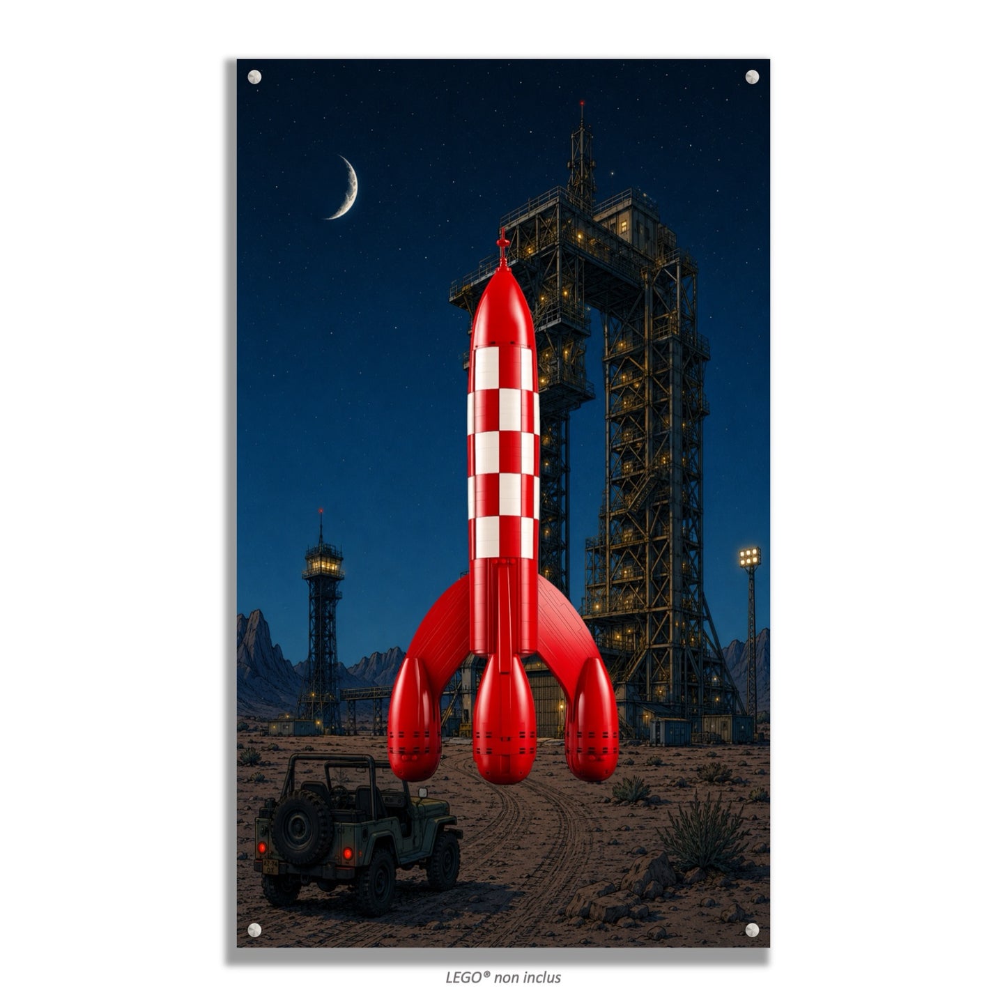 Kadris – LEGO® Ideas La Fusée de Tintin 21367 – visuel 14