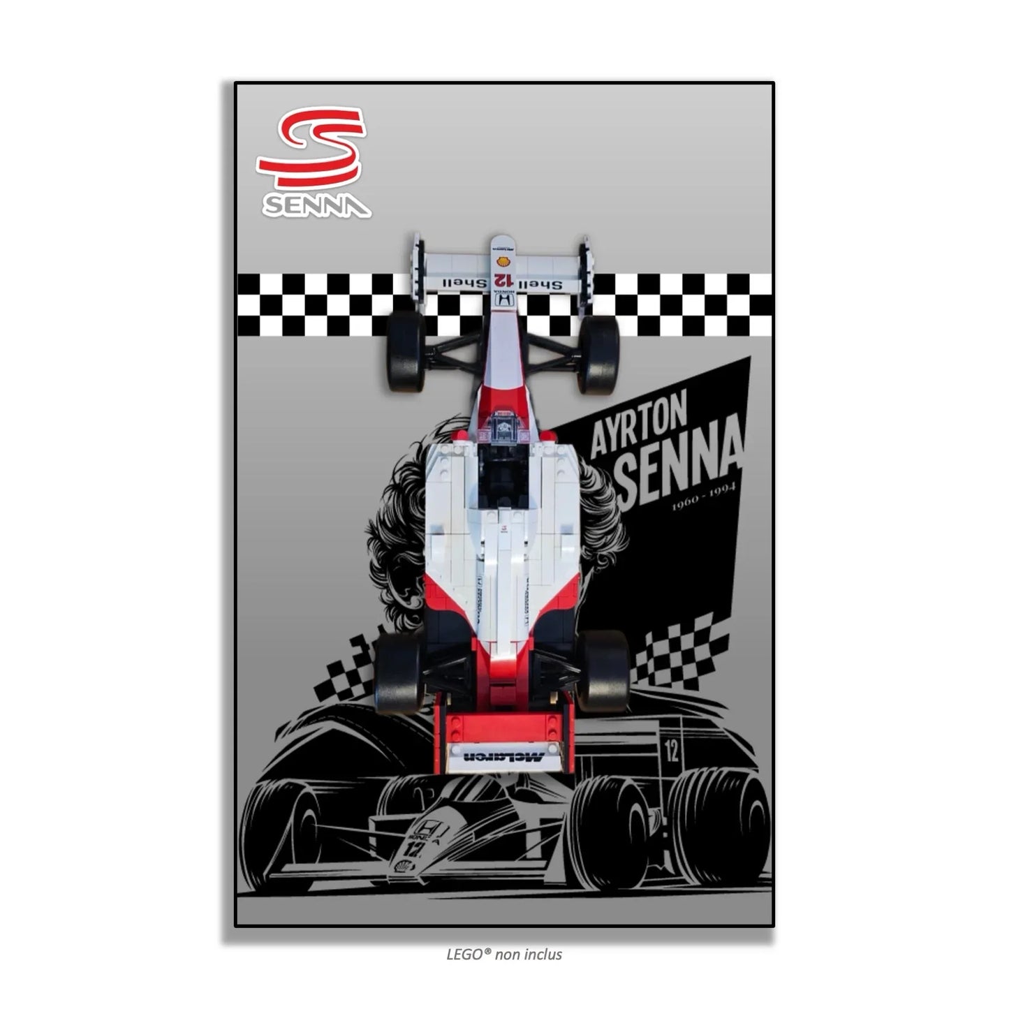 McLaren MP4/4 & Ayrton Senna LEGO 10330