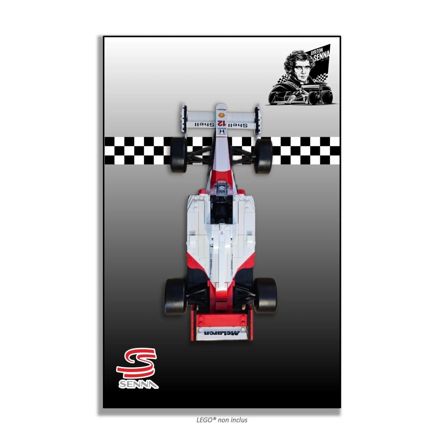 McLaren MP4/4 & Ayrton Senna LEGO 10330