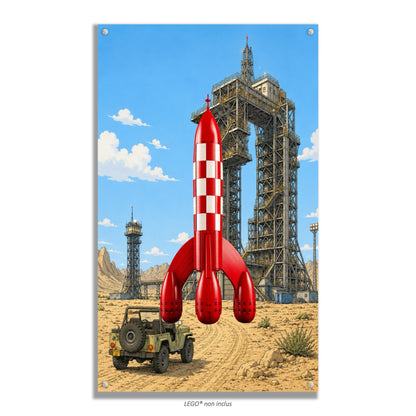 Kadris – LEGO® Ideas La Fusée de Tintin 21367 – visuel 8