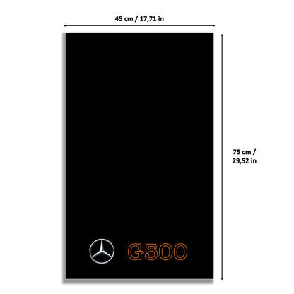 Wandrahmen LEGO Technic Mercedes-Benz G 500 Professional Line 42177 — 9 Designs, 2 Ausführungen