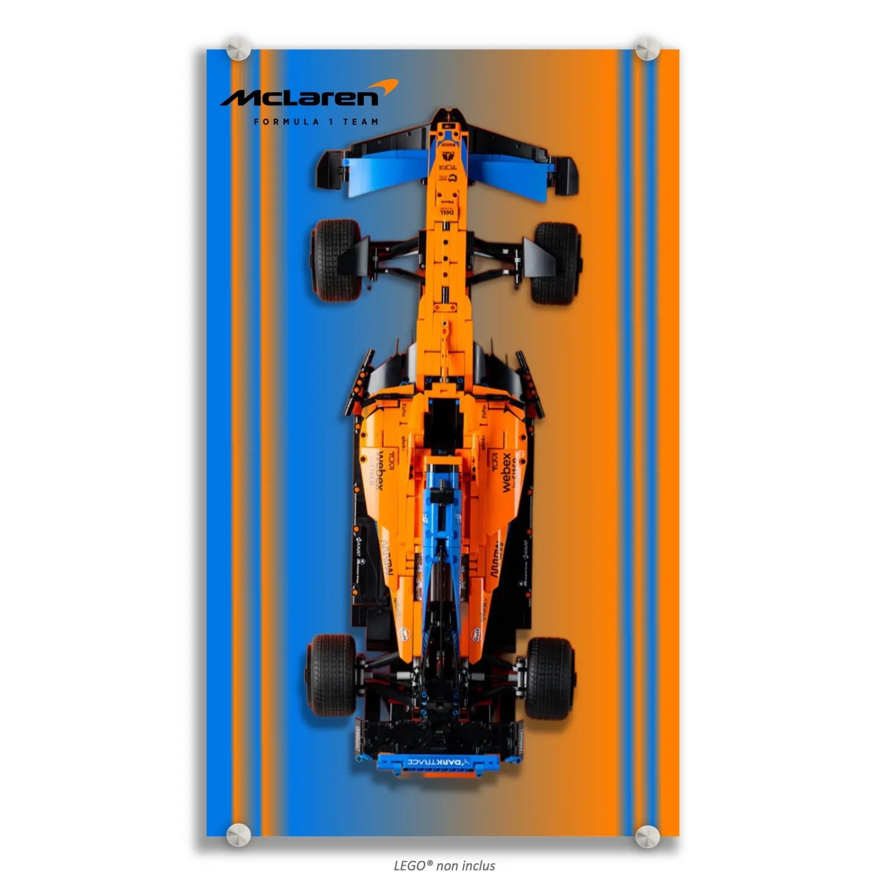 Tableau pour F1 McLaren LEGO Technic 42141 - Kadris