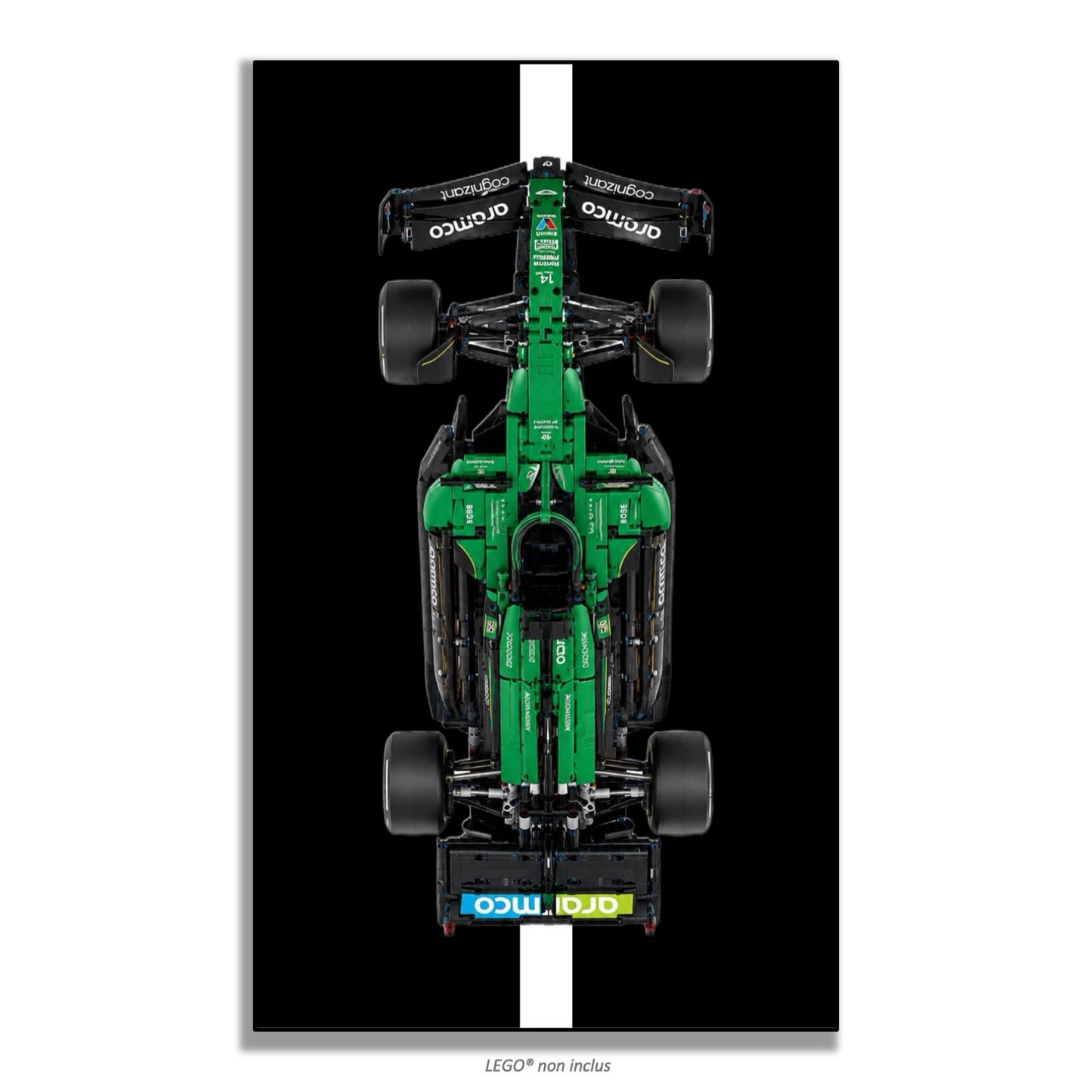 Kadris – LEGO® Technic F1 Aston Martin Aramco AMR25 42240 – visuel 9