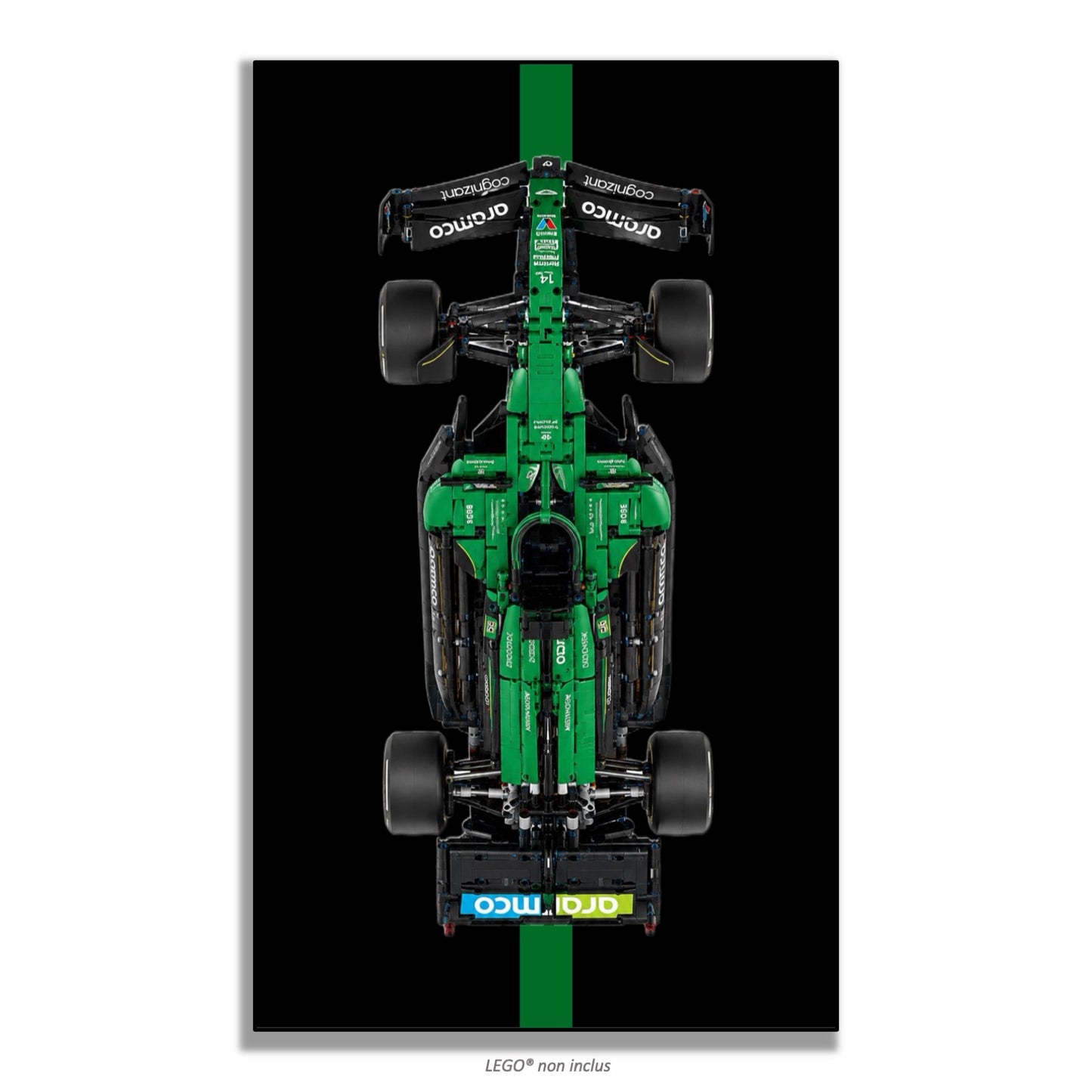 Kadris – LEGO® Technic F1 Aston Martin Aramco AMR25 42240 – visuel 10