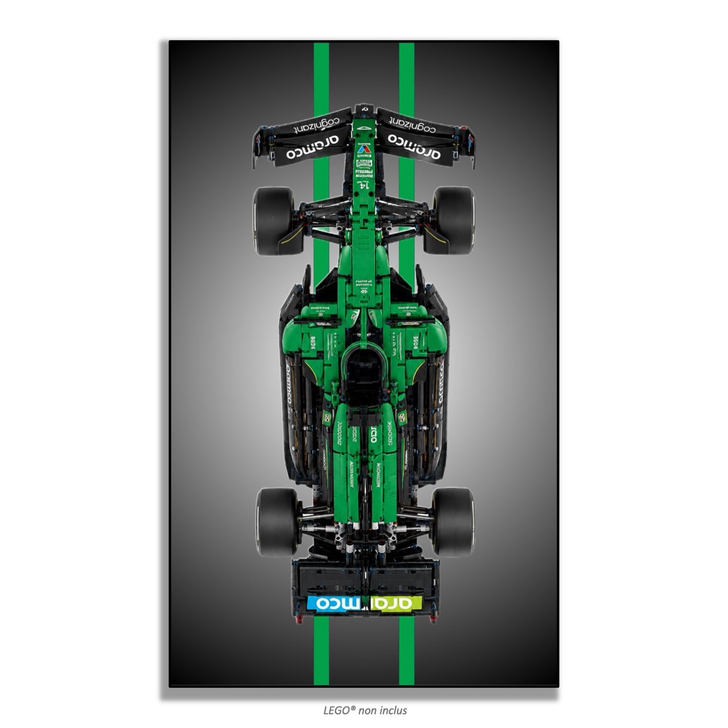 Kadris – LEGO® Technic F1 Aston Martin Aramco AMR25 42240 – visuel 20