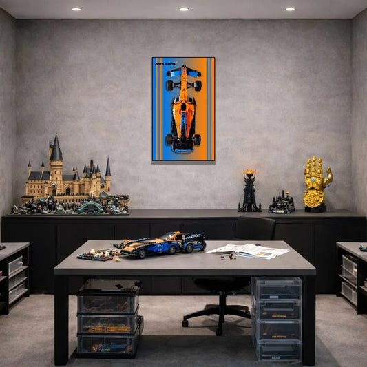 Tableau mural pour F1 McLaren LEGO 42141 - Kadris