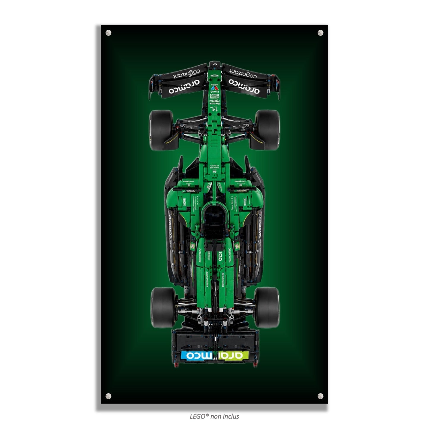 Kadris – LEGO® Technic F1 Aston Martin Aramco AMR25 42240 – visuel 34