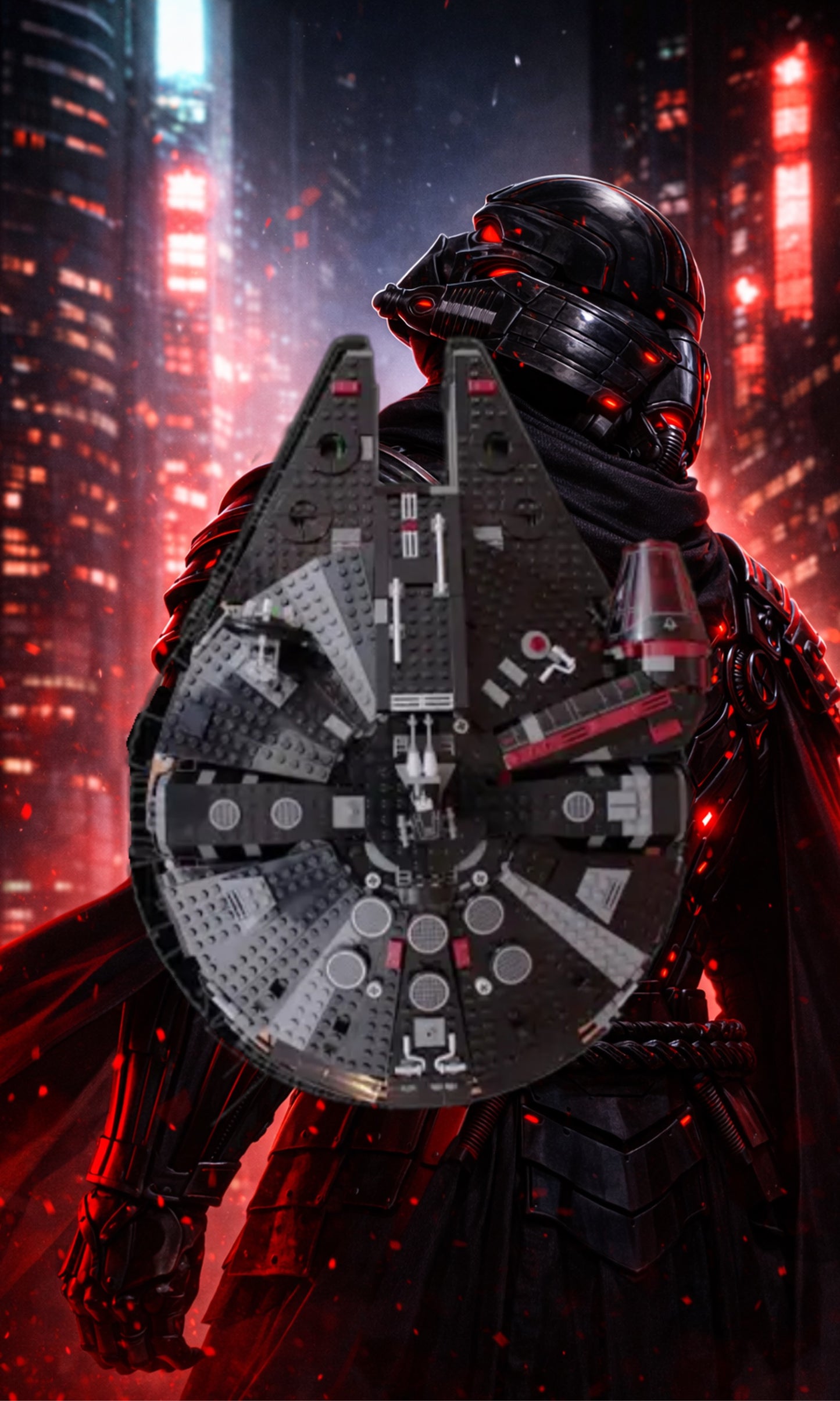 Kadris – LEGO® Star Wars Faucon Millenium Noir 75389 – visuel 4