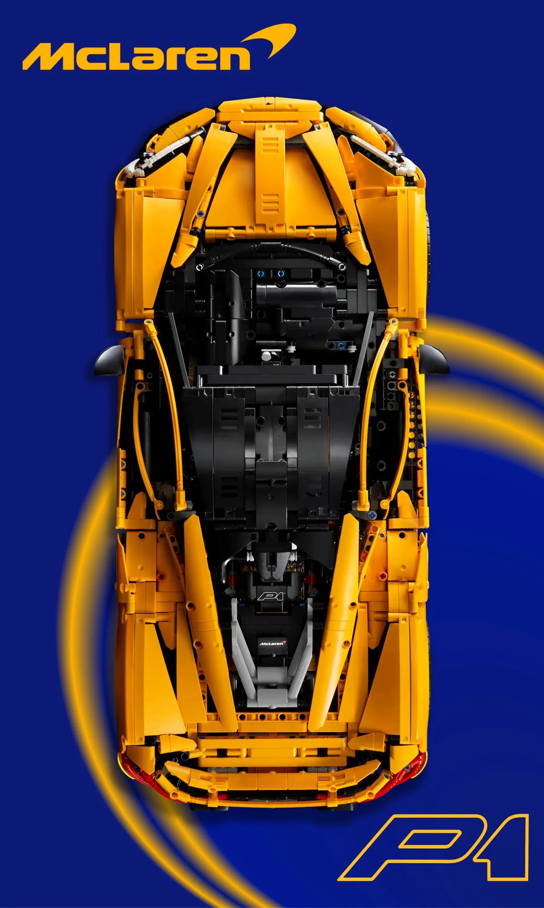 Tableau pour McLaren P1™ LEGO Technic 42172 - Kadris