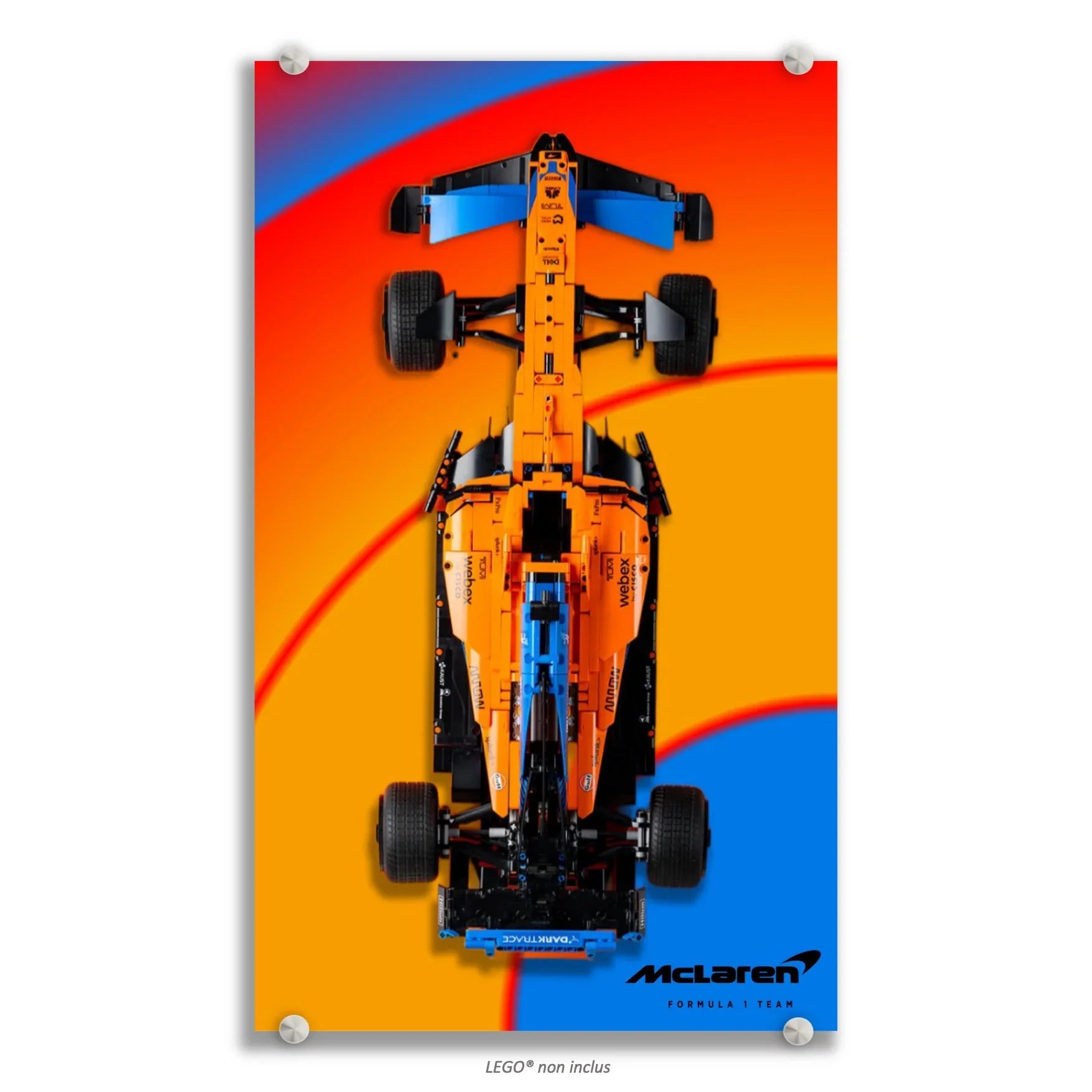 Tableau pour F1 McLaren LEGO Technic 42141 - Kadris