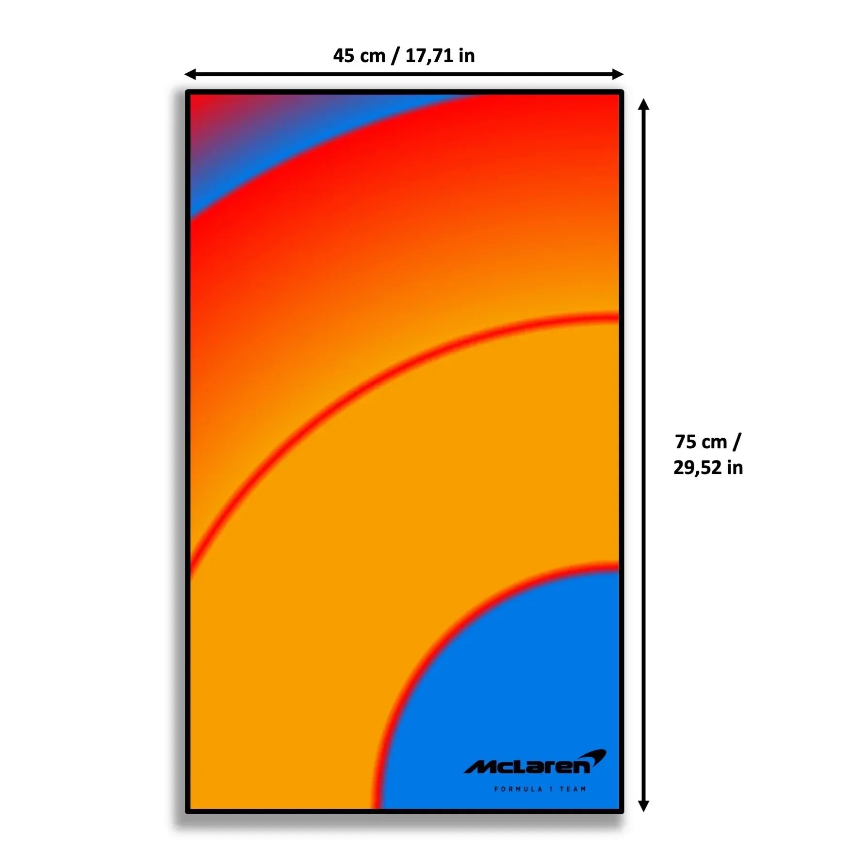 Tableau mural pour F1 McLaren LEGO 42141 - Kadris