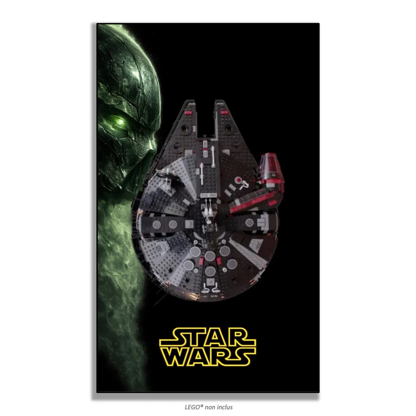Black Millennium Falcon 75389