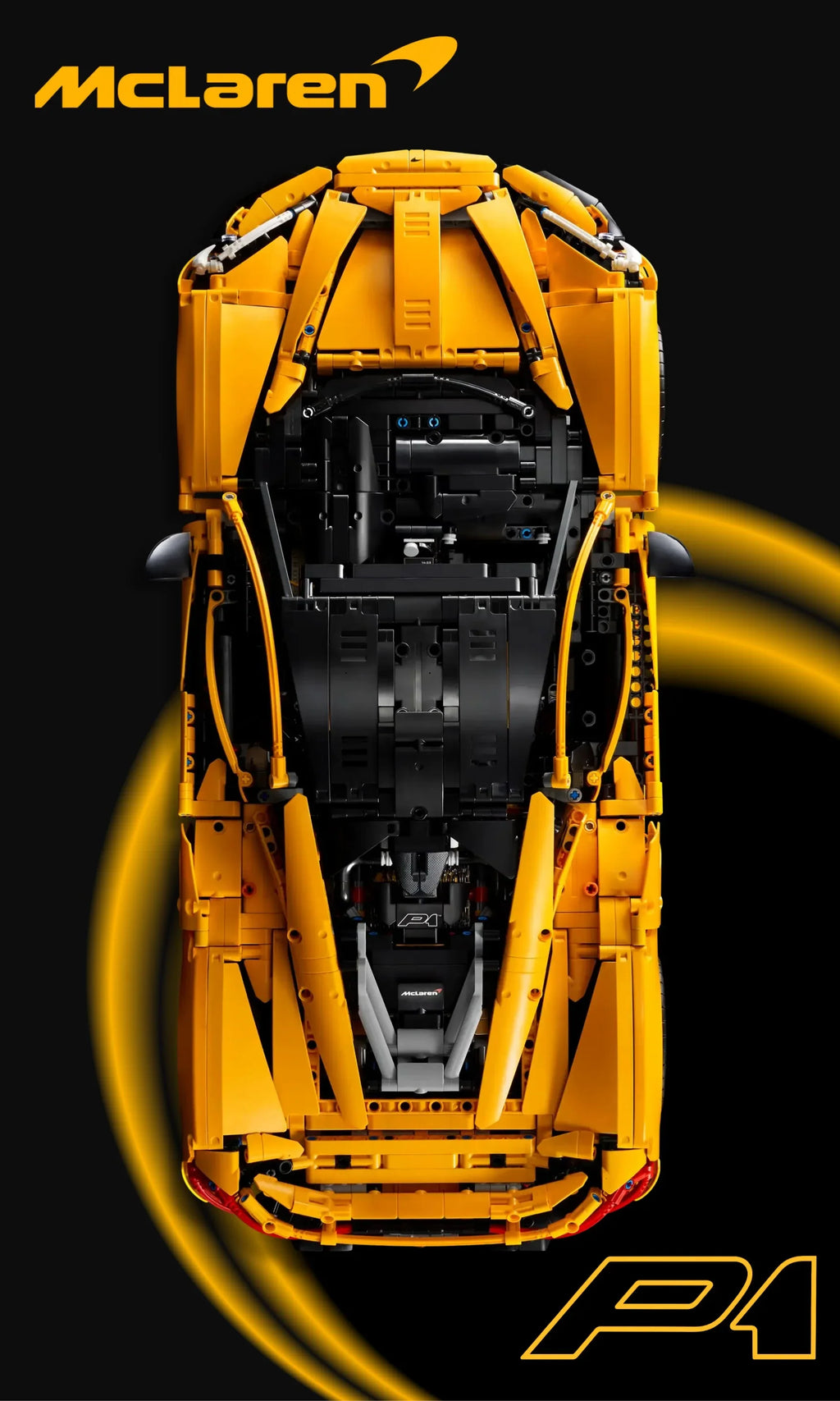 Tableau pour McLaren P1 LEGO Technic 42172 - Kadris