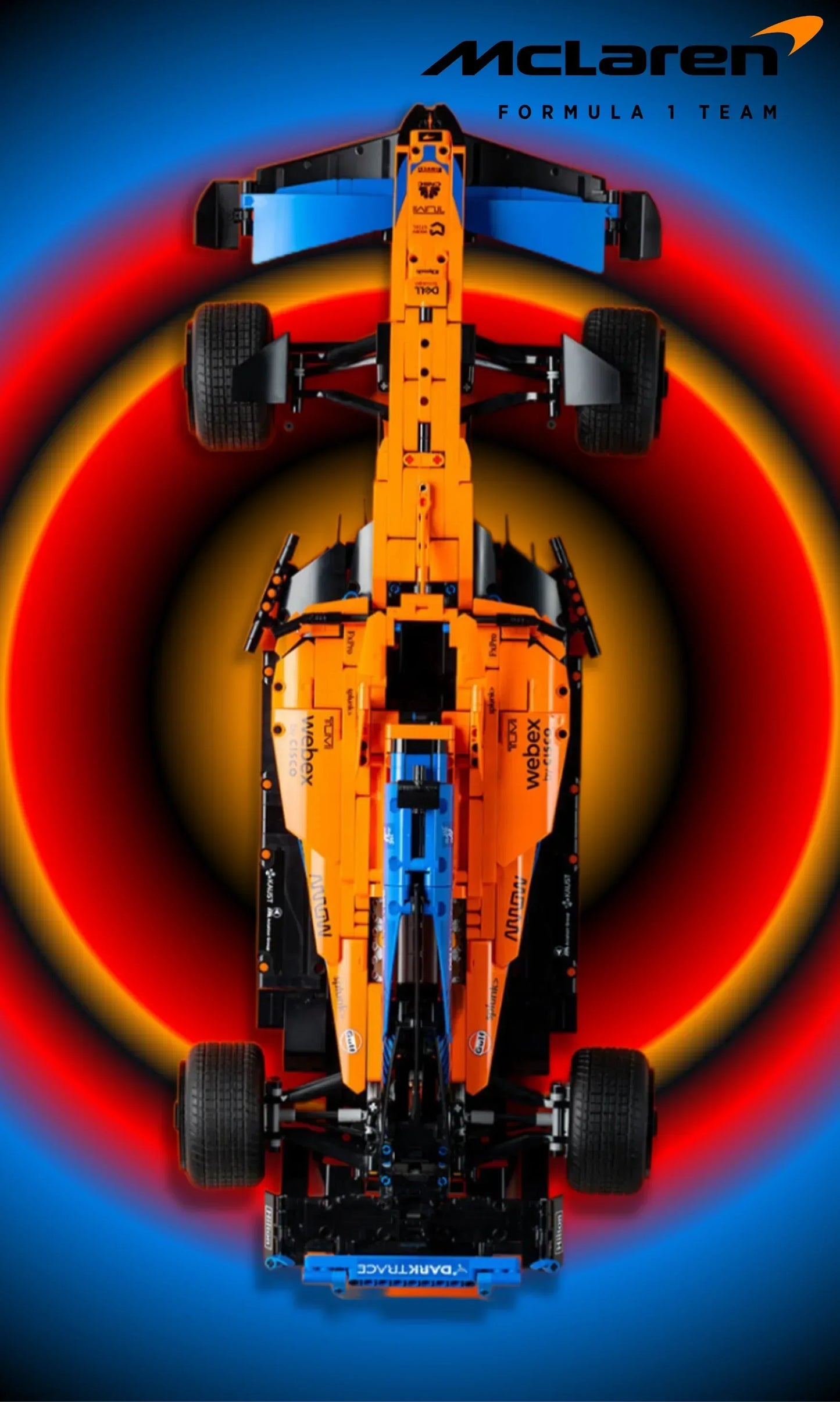 Tableau mural pour F1 McLaren LEGO 42141 - Kadris