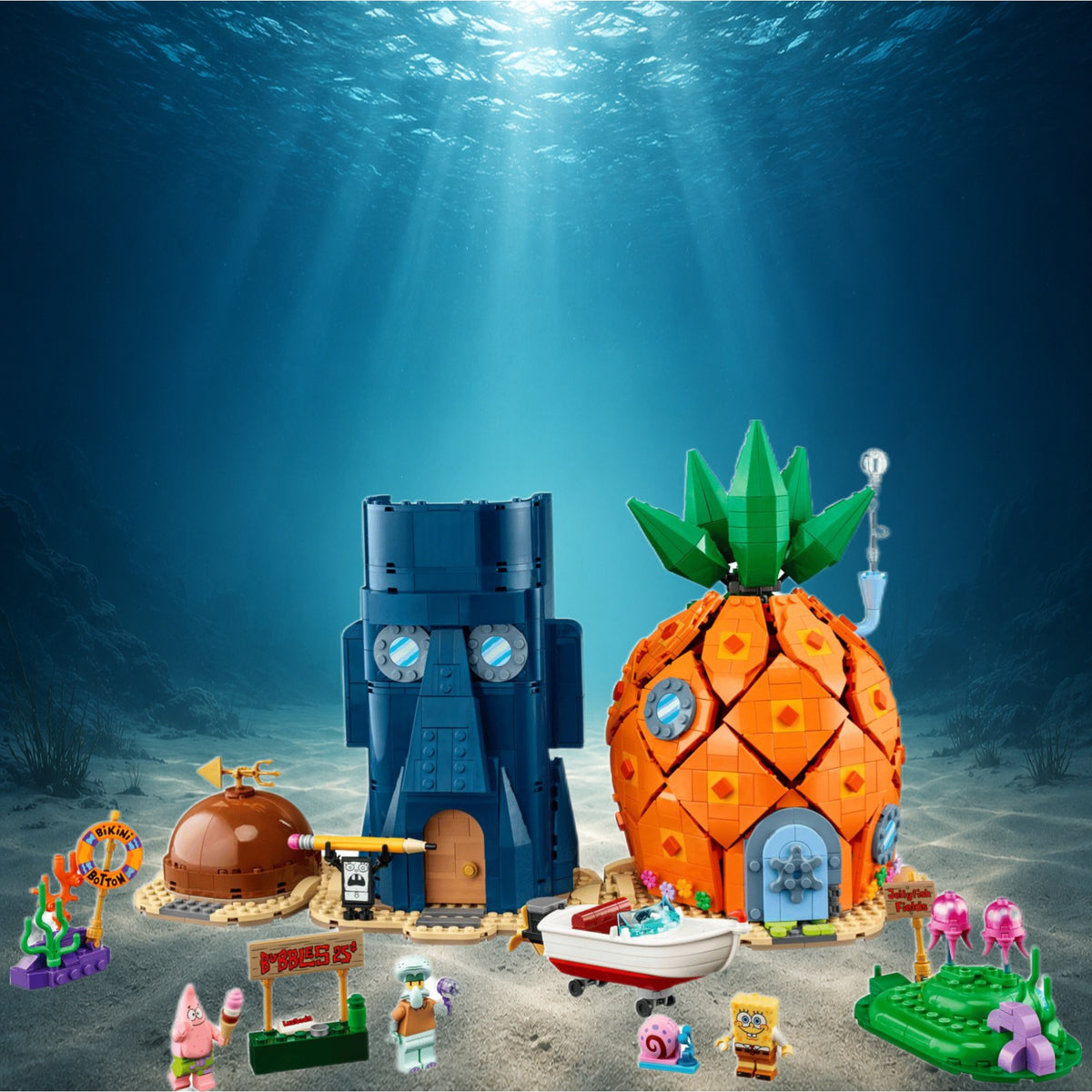 Teca in plexiglass LEGO® Bikini Bottom 11386