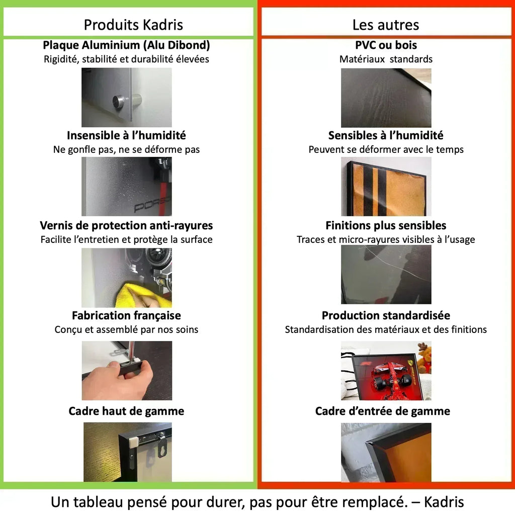 Tableau mural pour Shelby Cobra 427S/C LEGO 10357 - Kadris