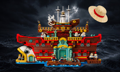 Tableaux muraux pour  LEGO® One Piece Le restaurant flottant Baratie 75640, 4 styles, 2 finitions (Copie)