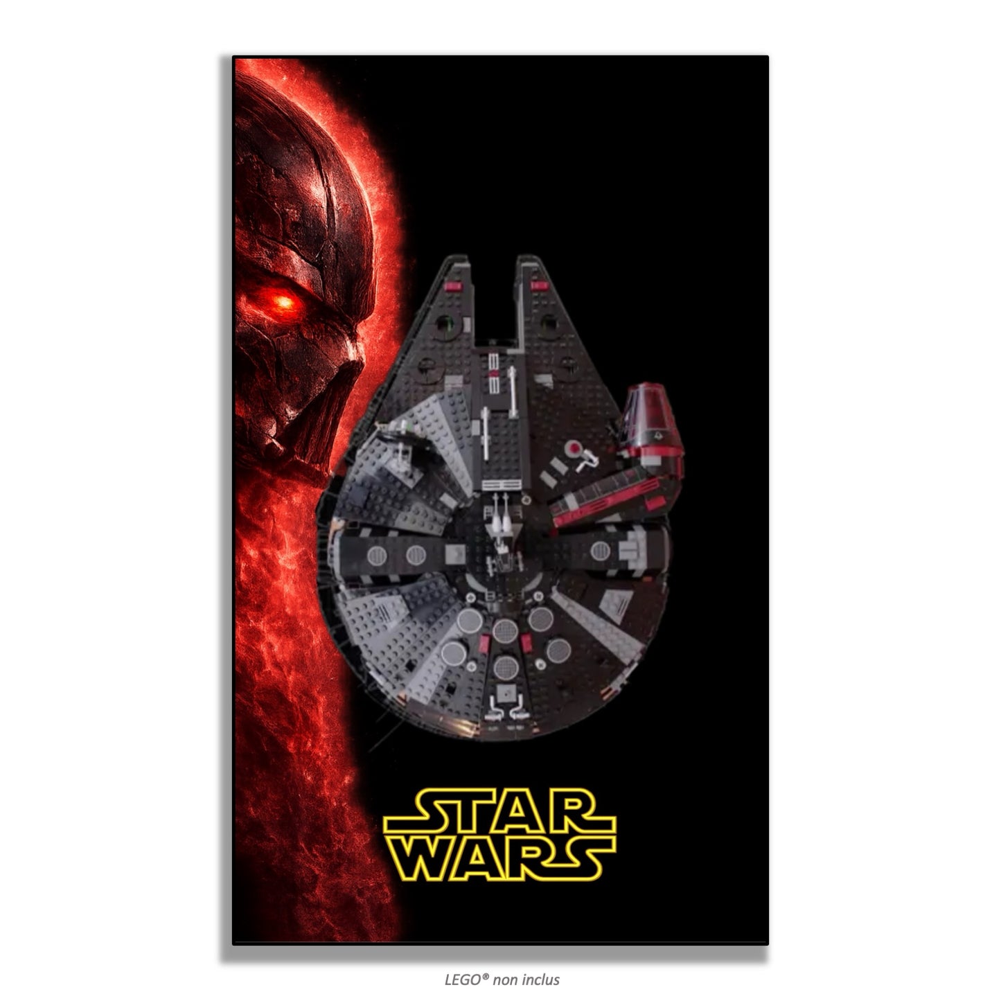 Black Millennium Falcon 75389