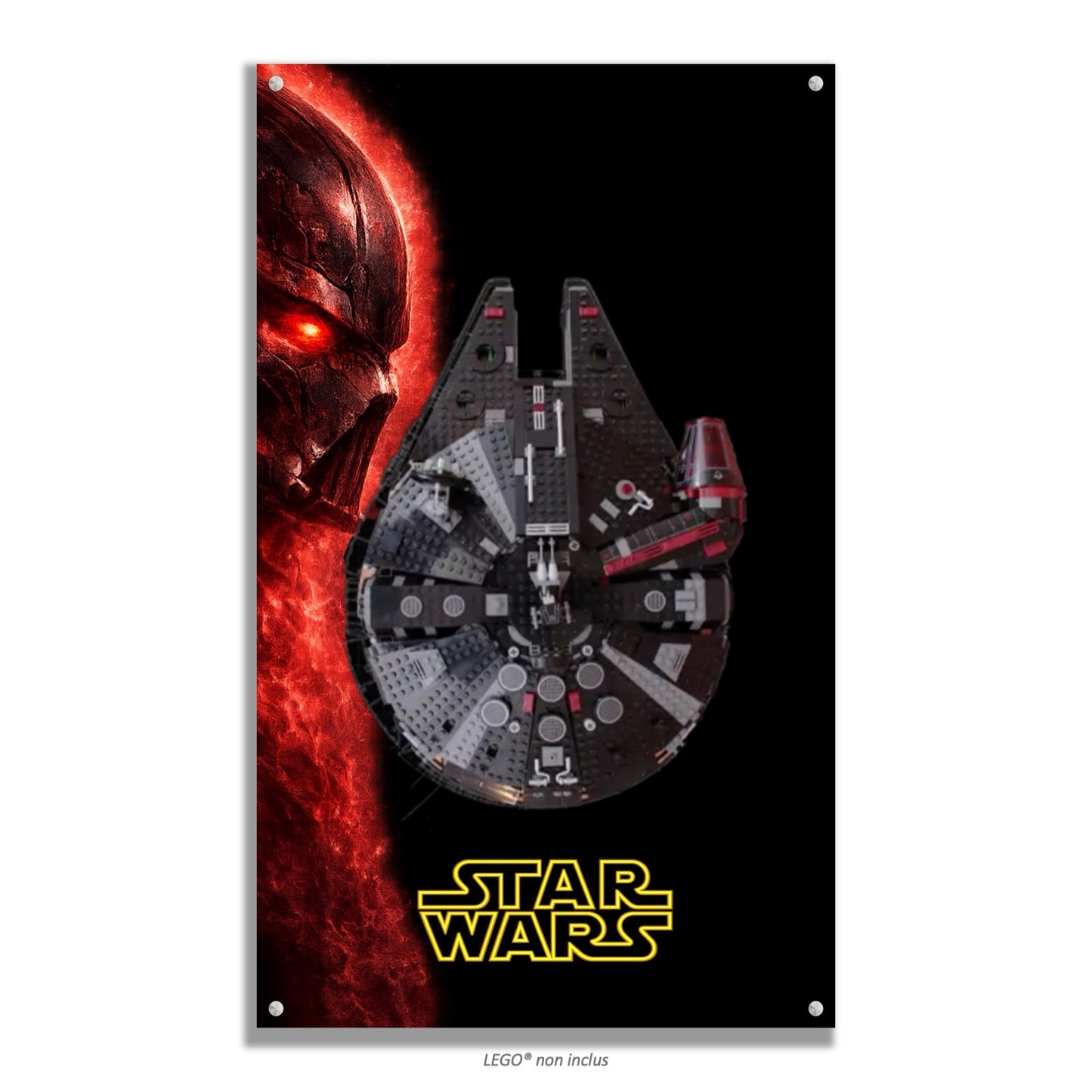 Black Millennium Falcon 75389