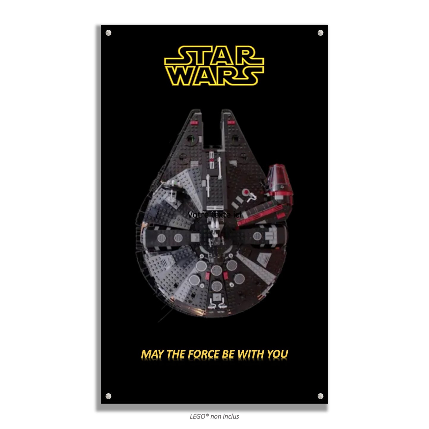 Black Millennium Falcon 75389