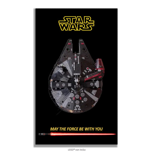 Black Millennium Falcon 75389