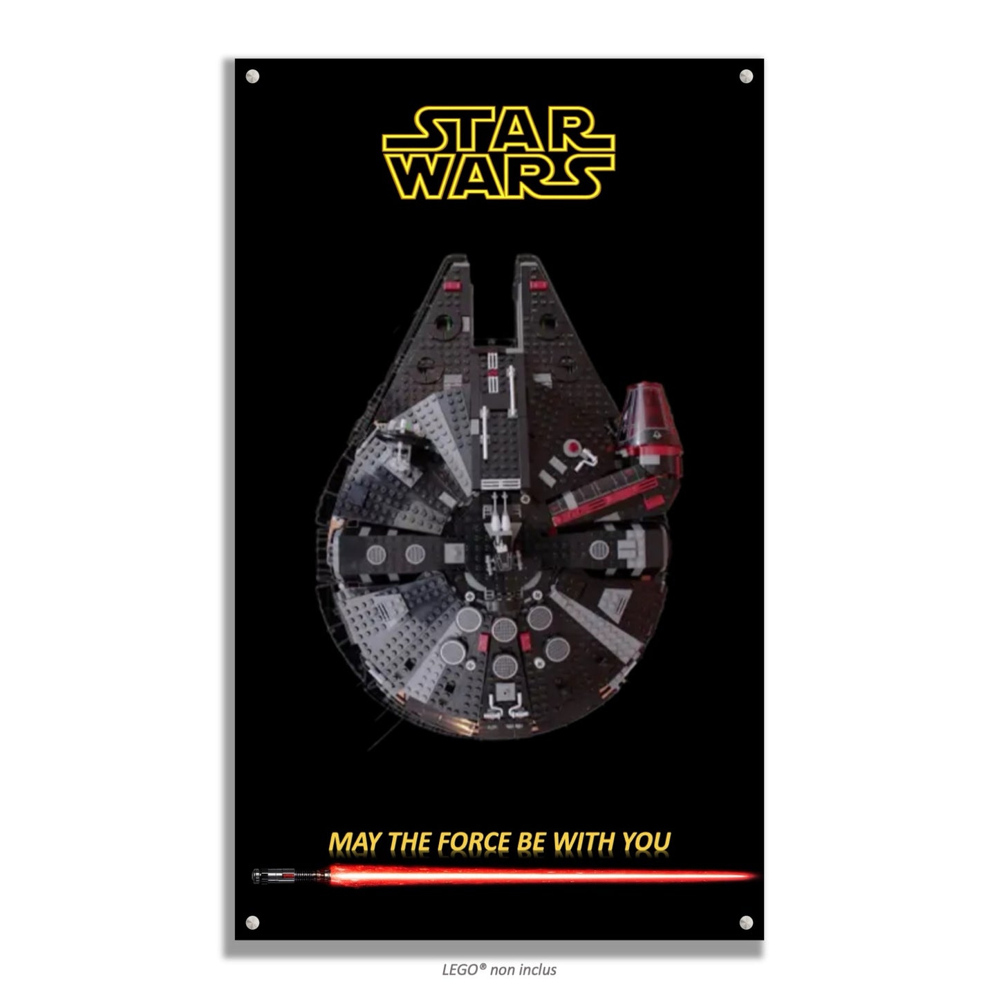 Black Millennium Falcon 75389
