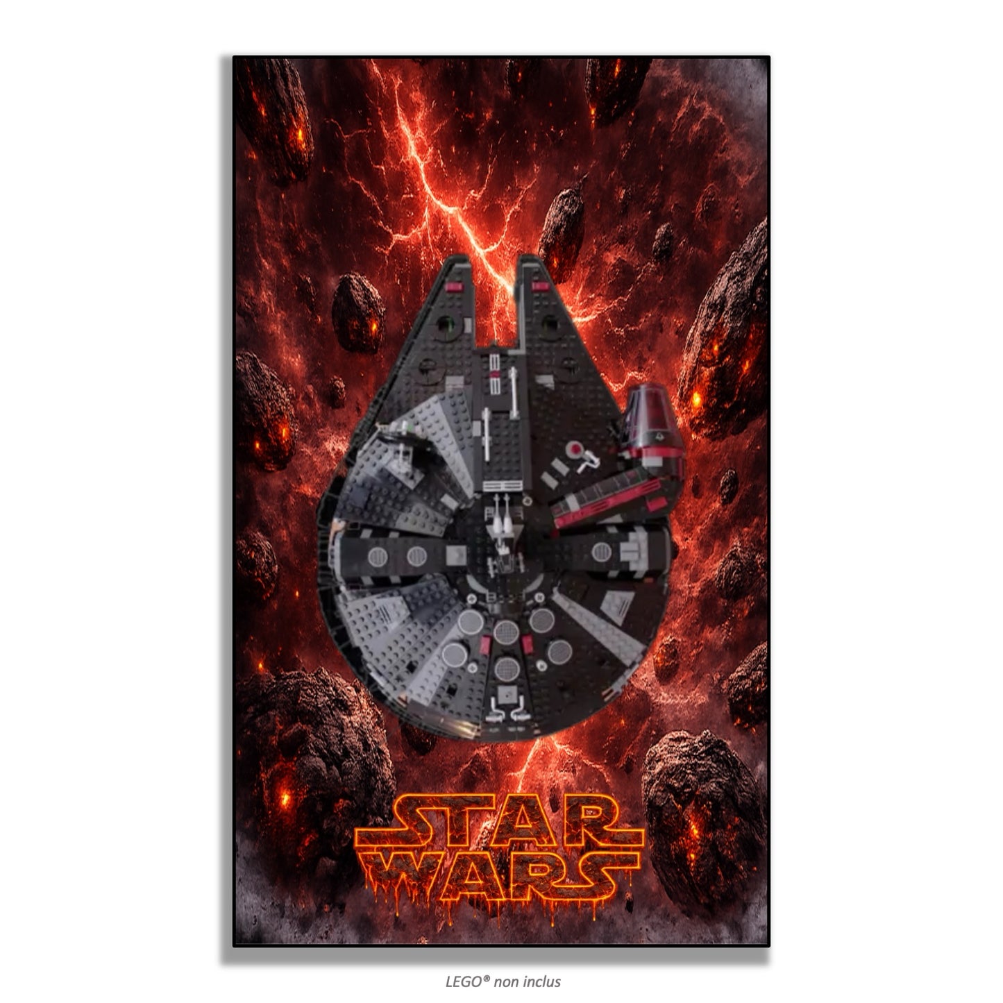Black Millennium Falcon 75389