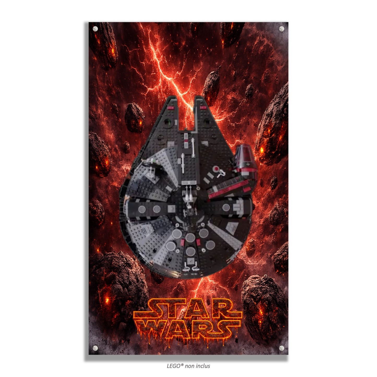 Black Millennium Falcon 75389