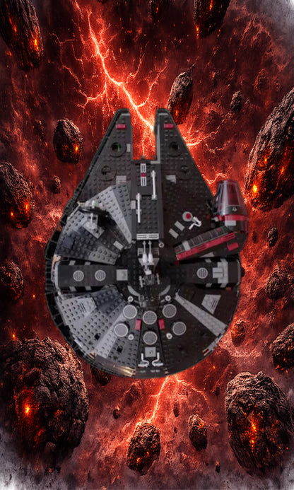 Kadris – LEGO® Star Wars Faucon Millenium Noir 75389 – visuel 3