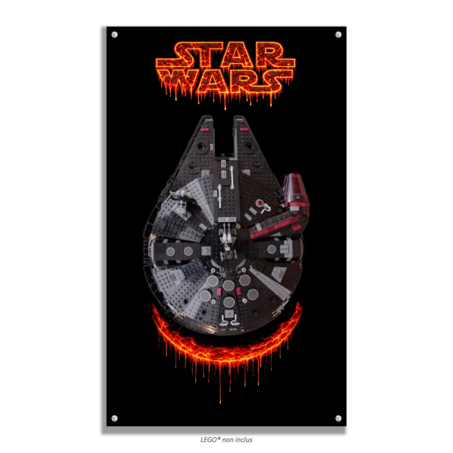Black Millennium Falcon 75389