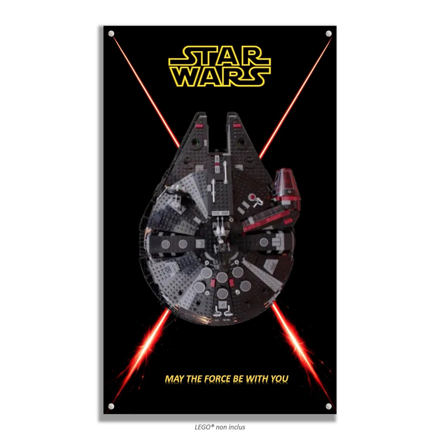 Black Millennium Falcon 75389