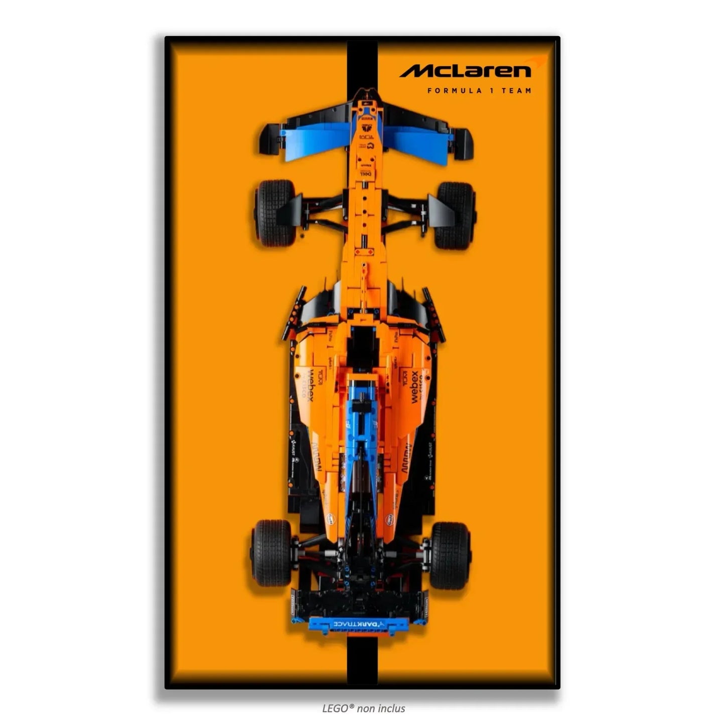 Tableau mural pour F1 McLaren LEGO 42141 - Kadris