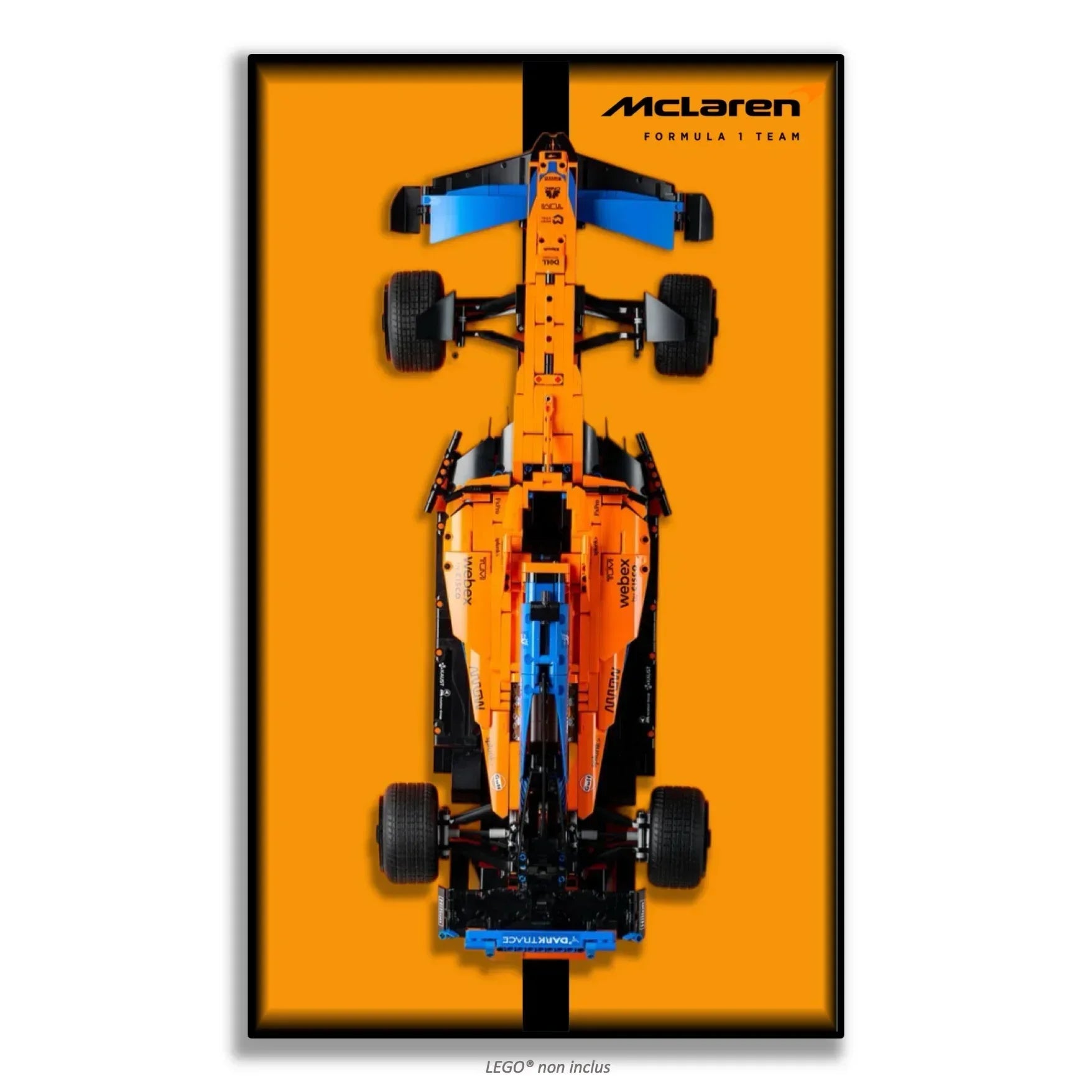 Tableau mural pour F1 McLaren LEGO 42141 - Kadris
