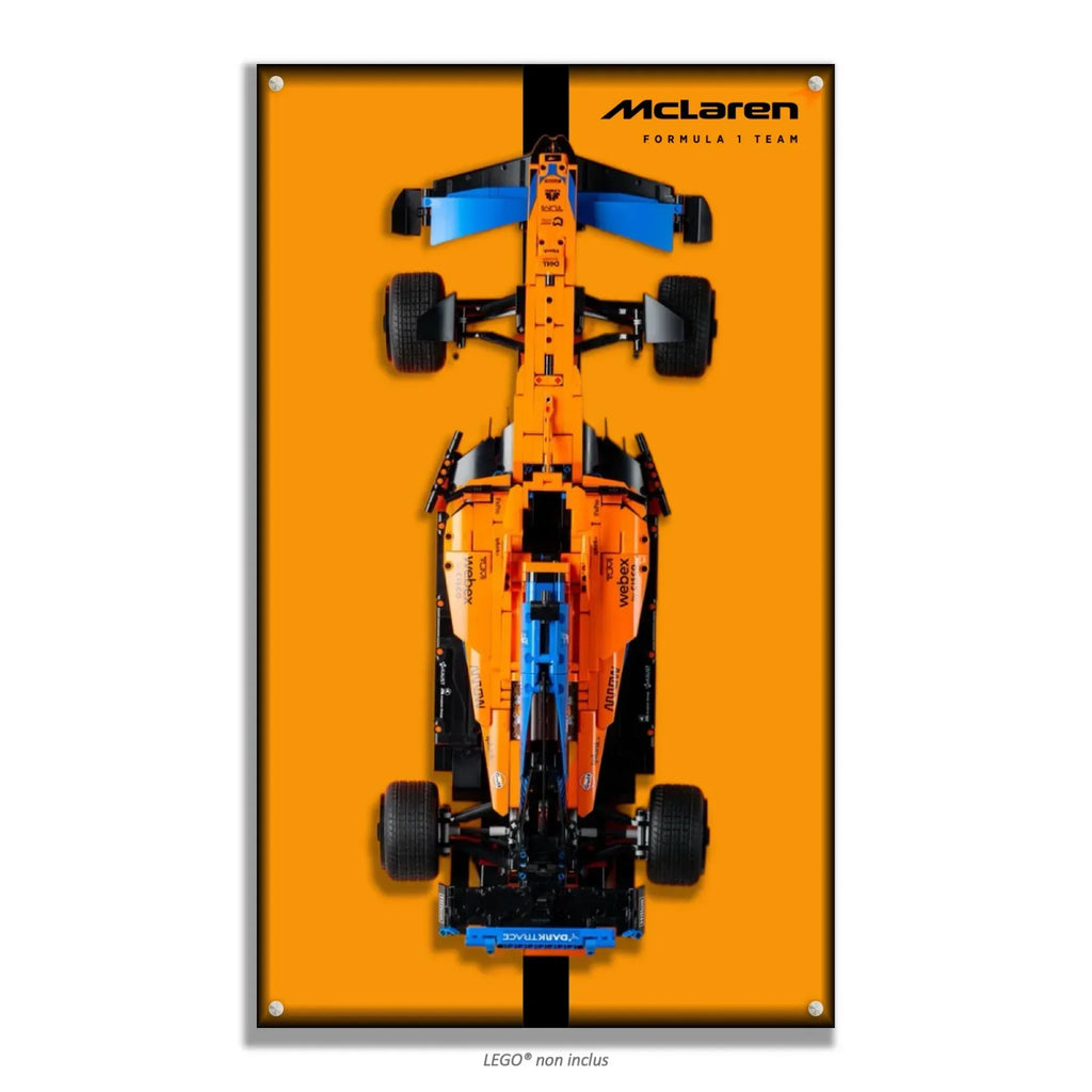Tableau mural pour F1 McLaren LEGO 42141 - Kadris