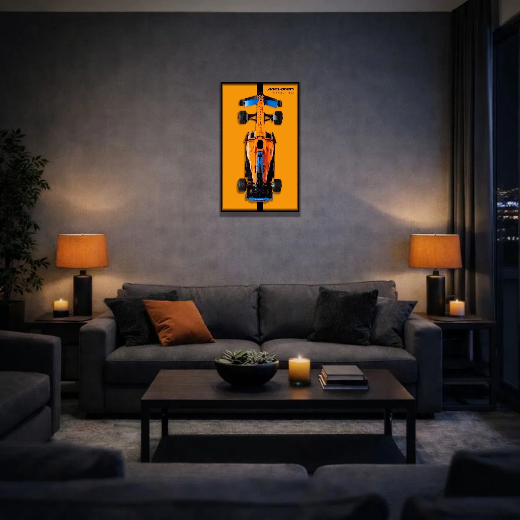 Tableau pour F1 McLaren LEGO Technic 42141 - Kadris