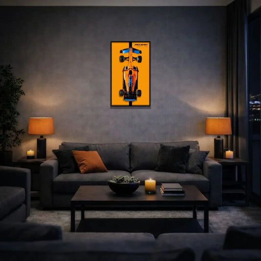 Tableau mural pour F1 McLaren LEGO 42141 - Kadris