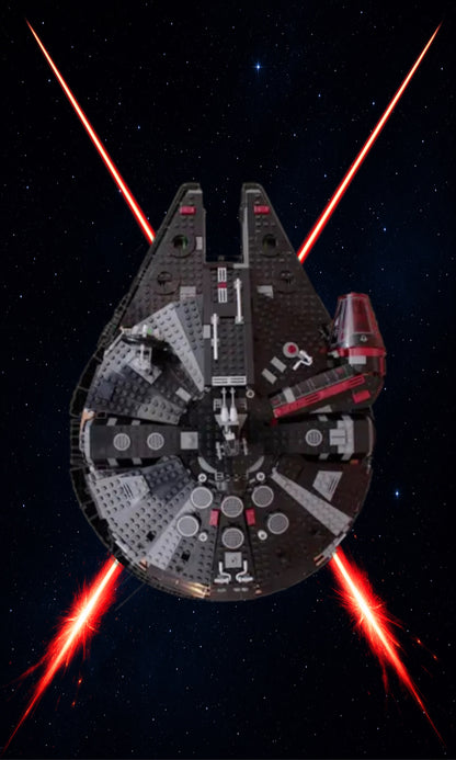 Kadris – LEGO® Star Wars Faucon Millenium Noir 75389 – visuel 9