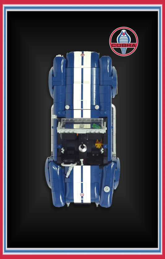 Tableau mural pour Shelby Cobra 427S/C LEGO 10357 - Kadris