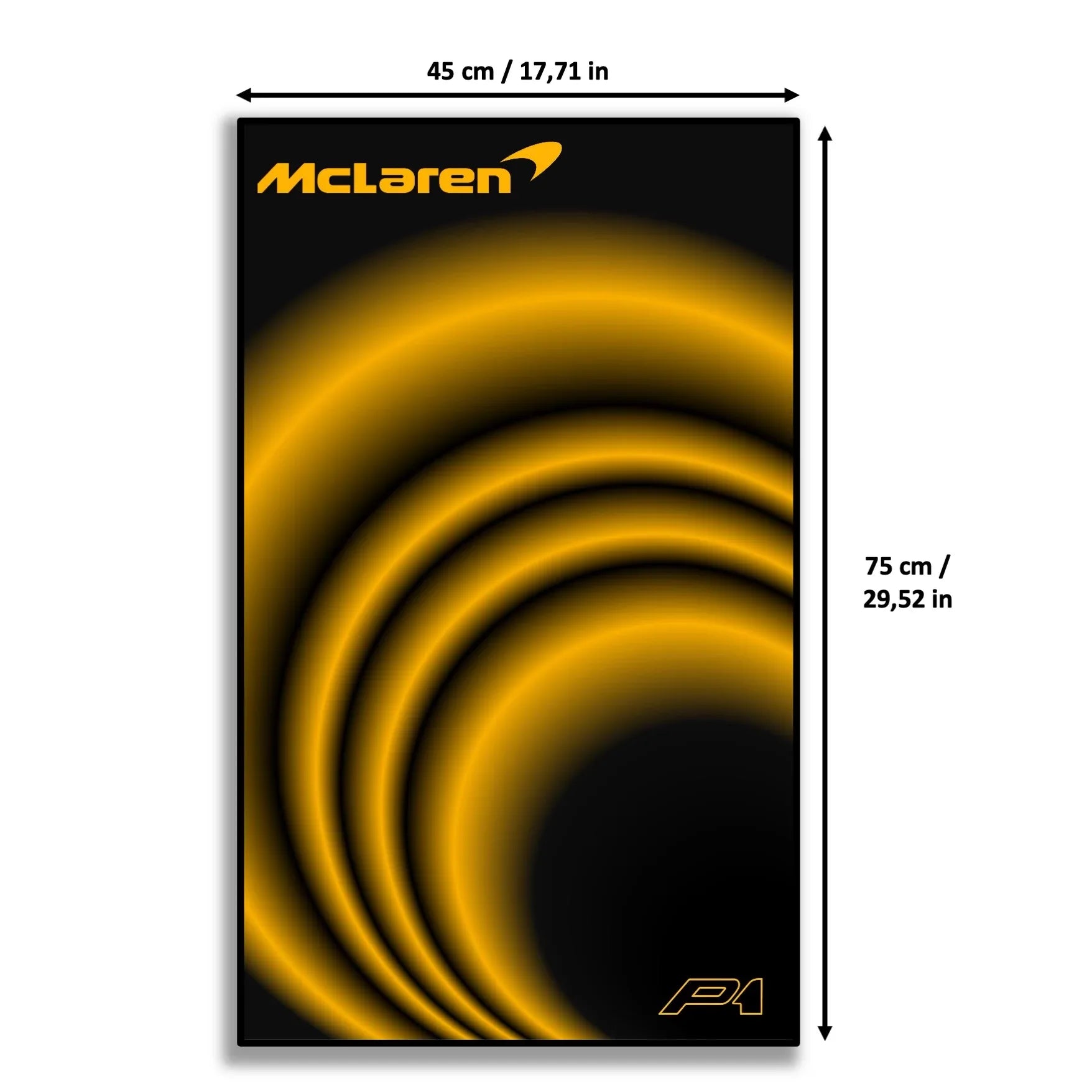 Tableau pour McLaren P1 LEGO Technic 42172 - Kadris