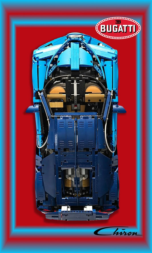 Tableau mural pour Bugatti Chiron LEGO 42083 - Kadris