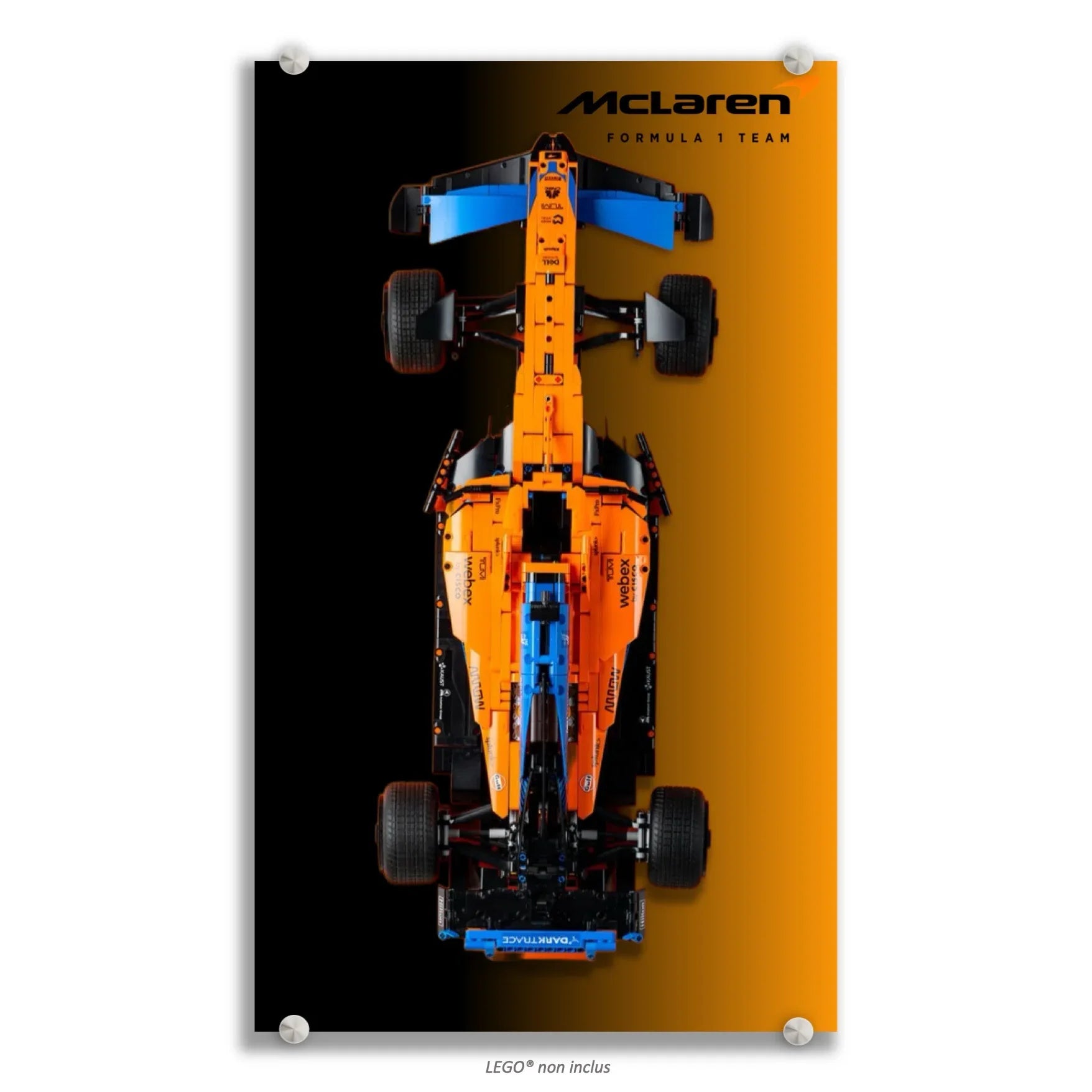 Tableau pour F1 McLaren LEGO Technic 42141 - Kadris